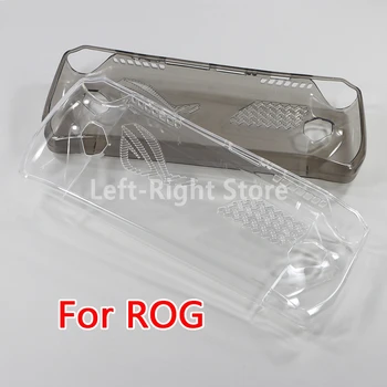 1 BUC Limpede Transparent Alb Negru carcasa de Protectie Pentru ASUS ROG Aliat TPU Moale Caz Consola de Joc Anti-Zero Protector Shell