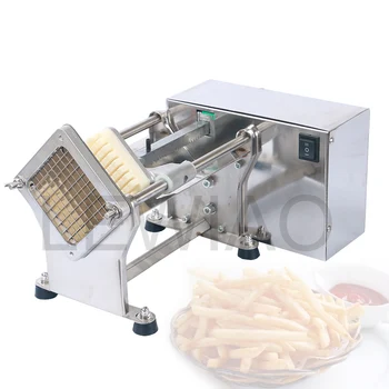 Electric Comerciale Cartof Cutter Cartofi Prajiti Mașină De Tăiere Din Oțel Inoxidabil De Legume Fructe Mărunțirea Slicer