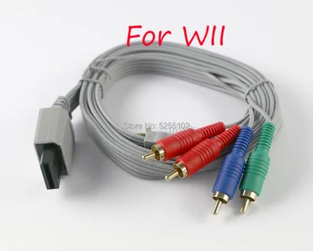 1.8 m Cablu AV compozit High-Definition 1080i/720p HDTV AV Audio Adapter Cable Cablu de Sârmă 5RCA Pentru Nintendo Wii