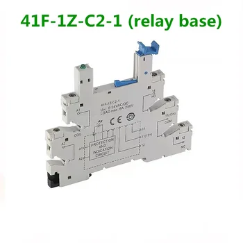 10buc Nou HF releu HF41F-5-ZS HF41F-12-ZS HF41F-24-ZS HF41F 5V 12V 24V ZS Ultra subțire releu cu 5 Pini 6A 41F-1Z-C2-1 releu de bază
