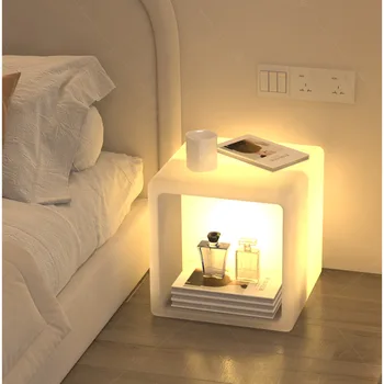 Simplu și Modern Noptieră Lampa de Podea Dormitor Mobilier Multi-funcțional, Cabinet de Stocare de Modă Și Versatil, Mese de Cafea
