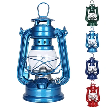Retro Vintage Fier Lampă cu Kerosen Portabil Stil Mediteranean, Uleiul de Lumină de Felinar Camping în aer liber Drumeții Accesoriu decor 2#