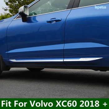 Ușa laterală de Jos a Corpului Anti-zero Turnare Dungi de Protecție Capacul Panoului Ornamental se Potrivesc Pentru Volvo XC60 2018 - 2021 Accesorii Auto