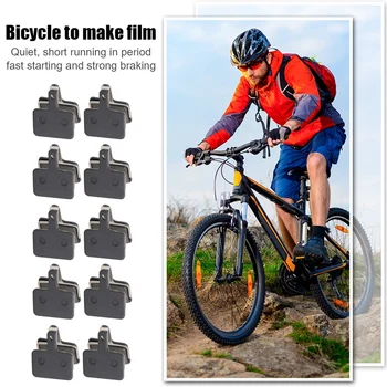 10BUC Rășină Semi-Metalice Biciclete placute de Frana Pentru Shimano B01S M375 M395 M446 M485 M486 M416 Biciclete MTB de Ciclism plăcuțelor de Frână Piese