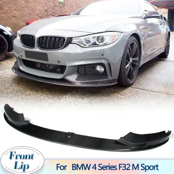 Auto Spoiler Fata Buze Repartitoare pentru BMW Seria 4 F32 M Sport Bara 435i 2014-2019 Fibra de Carbon Bara Fata Buza Spoiler FRP
