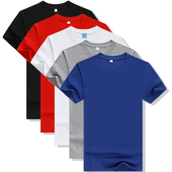 B1701 Linie Solidă de Culoare Tricouri Barbati New Sosire Stil de Vara cu Maneci Scurte Barbati T-shirt