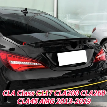 Pentru Mercedes Benz CLA Clasa C117 CLA200 CLA260 CLA45 AMG 2013-2019 Spate Acoperiș Spoiler Portbagaj Aripa Negru Lucios Accesorii Auto