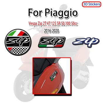 Motocicleta Decal Scuter 3D Emblema Logo-ul Decal Autocolante Pentru Piaggio Vespa Zip 2T 4T 125 SP 50 100 50cc 2016-2020