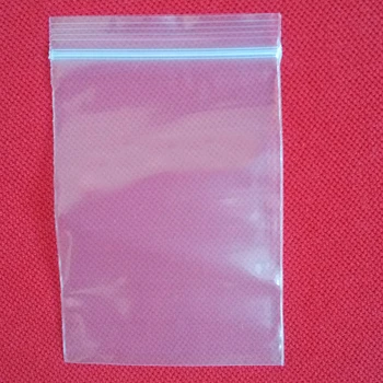 200pcs 9*13cm Os Alb Pe Transparent cu Fermoar Pungi de Plastic Clar de Călătorie de Ambalare Pungă Pentru Cadouri Bijuterii Husă Accesorii Genti