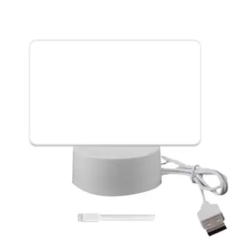 LED Mesaj de Bord Lumina de Noapte Desktop Notă Bord Cu Pix CONDUS Scrisoare Mesaj de Bord Lumina de Noapte Reinscriptibile Acrilice Memo Board Pentru