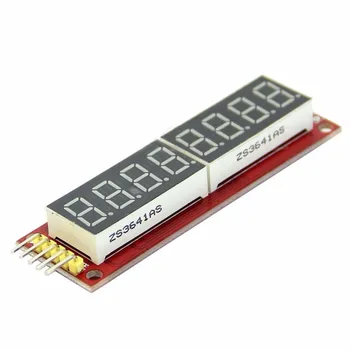 Roșu MAX7219 8 Cifre LED Module Digitale Tub pentru Arduino SPI Control Cald