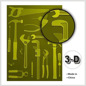Set de instrumente 3D Relief Dosar Și Sprijinirea Mucegai Pentru Scrapbooking, Carte de Imprimare, Decorative Si Produse Nou-Lansate În 2023