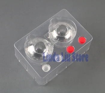 Cristal Transparent Caz Capacul pentru Nintend Comutator NS Poke Balon Plus Controller Pokeball cu 2pairs capac de silicon
