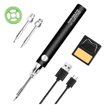Acumulator Kit de Lipit Metal USB Reîncărcabilă Portabil fără Fir Lipit Cu 3PCS Sfaturi de Lipit ciocan de Lipit