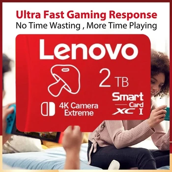 Lenovo 2TB Micro Mini SD Carduri de 512GB TF Card Flash Pentru Nintendo Comutator 1TB Card de Memorie Cartao De Memoria Cu acces Gratuit la Adaptor SD