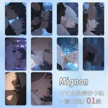 Anime Mignon Carte Autocolant coreean BL Manwha Doctor Vampir Bunuri Desene animate PVC Spate Folie Banda de Autocolant 3 Inchs Colecție Carduri Cadou