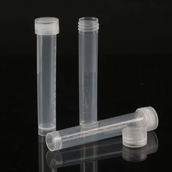 10buc 10ML Absolvit Plastic Absolvit de Refrigerare Criogenică Tub de Laborator Transparent Eșantion de Depozitare Recipient Tub