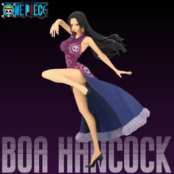 Una Bucata Adult Anime Cifre Jucării GK Șarpe Printesa Boa Hancock Acțiune Figura 21CM Sexy Cheongsam Fata Papusa Figurine Statuie