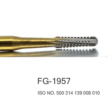 Dentare Oțel de Tungsten carbură de coroana burs FG - 1957 & FG -1958