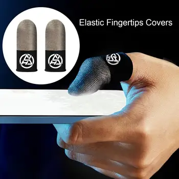 2 Buc Degetelor Acoperă Mare Elastic Respirabil Ultra-subțire Mănuși Deget și Degetul mare Maneca Joc Luminos Respirabil Pad Accesorii