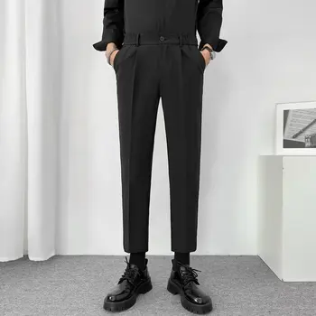 Biroul Pantaloni pentru Bărbați de Înaltă Calitate, Pantaloni Formale de Înaltă Talie Pantaloni pentru Barbati Slim Fit pentru Barbati la Modă și Versatil de Agrement 2023