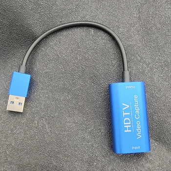 4K USB la HDMI compatibil HD 1080P Card de Captura Video Pentru Jocul de Live Streaming de Difuzare USB 3.0 de sex Feminin Audio-Video Adaptor
