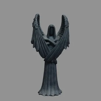 Nou Întuneric Înger Căzut Mitul Cthulhu Statuie Fără Chip Lucifer Sculptura Rasina De Artizanat Acasă Stil Simplu Loc Decoratiuni