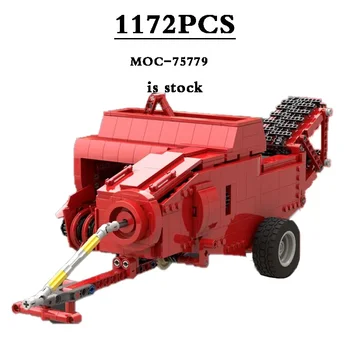 Clasic Utilaje Agricole AP53 de Înaltă Presiune Presă MOC-75779 1172pcs Building Block Model de Jucărie pentru Adulți Copii BirthdayGift