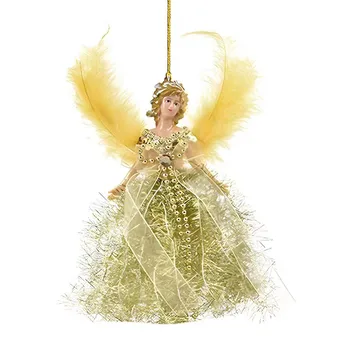 Plus Înger de Crăciun Acasă Decor Papusa Ușor Minunat Interesante Jucării de Pluș pentru Acasă în Interiorul Semineu Decor