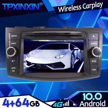 PX6 IPS Android Carplay 10.0 4+64G Pentru SUZUKI SWIFT 2011-2016 Bandă Recoder Player Multimedia, Șeful Unității de Navigație GPS Auto Radio