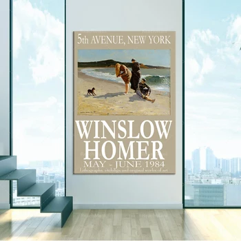 Winslow Homer Muzeul Expoziție De Postere Expozitie De Arta De Imprimare