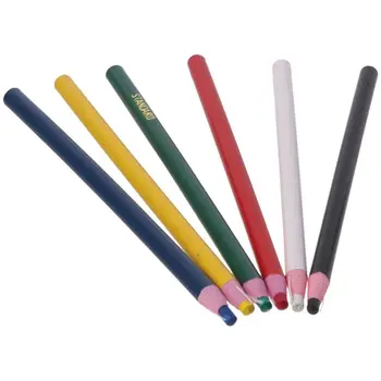 12PCS 6 Culori Peel-Off Creion Creative Non-Ascutit Creion de Ceară Unsoare Creioane