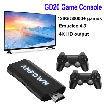 GD20 Joc Stick Alegerea 4K Consola Ampown 128G 50000 Jocuri Emuelec 4.3 GD10 Ultra GD20 TV Joc Video Portabil Retro Console