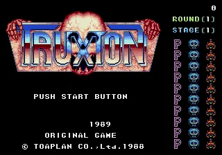 Truxton 16bit MD Carte de Joc De 16 Biți Sega MegaDrive Geneza Console