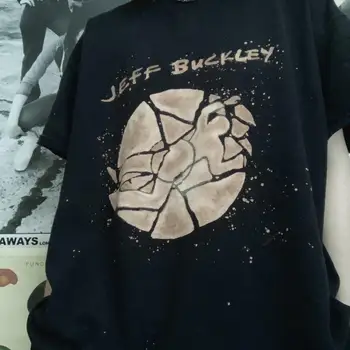 Jeff Buckley T shirt design rare de bază Unisex negru S-5XL Grele bumbac NH5066